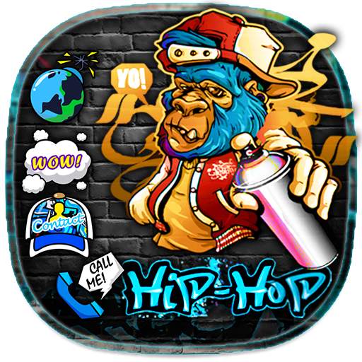 Hip-hop Cool Graffiti Monkey Theme🐵 1.1.3