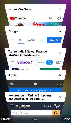 Browser iOS 14 - Stylish Web Browser for iPhone 12 screenshot 2