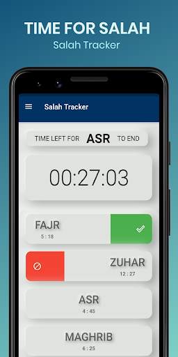 TimeForSalah - Muslim Prayer Tracker | Reminder | скриншот 1