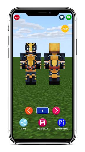 Heroes Skins for Minecraft PE screenshot 2