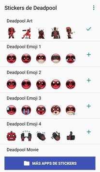 Deadpool stickers screenshot 1