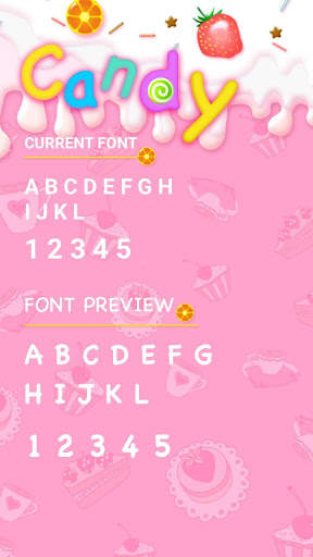 Candy Font for FlipFont , Cool Fonts Text Free screenshot 3