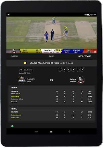 B Alive - PSL 2021 screenshot 10