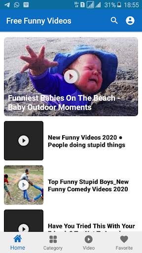 Free Funny Video screenshot 1