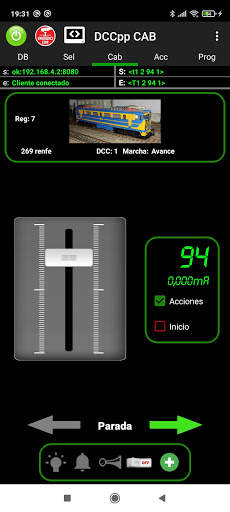 DCCpp Cab screenshot 3