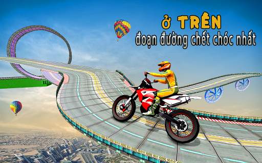 Con dốc Xe đạp Trò chơi đua xe bất khả thi screenshot 7