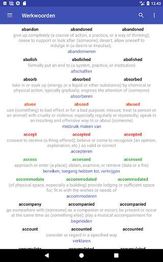 English Verbs screenshot 9