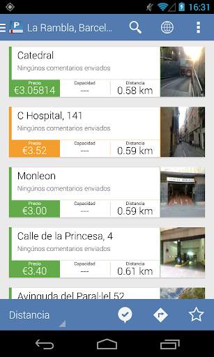 Parkopedia Estacionamiento screenshot 2