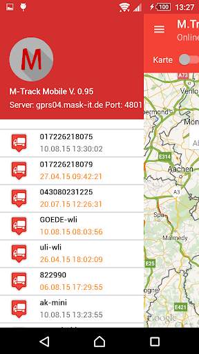 M.Track Mobile screenshot 2