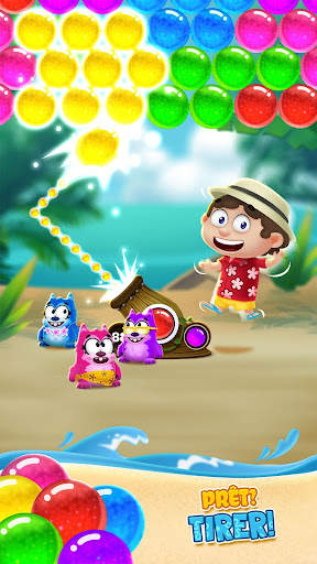 Tireur de bulles: Pop de plage screenshot 3