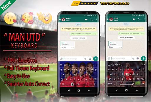New Keyboard For ManU 2019 screenshot 3