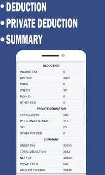 b s f  pay slip app screenshot 5