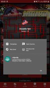 Mozarta VPN screenshot 2
