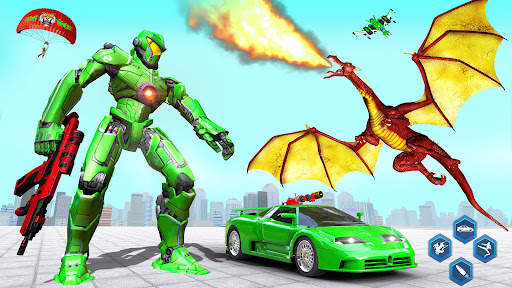 Flying Dragon Transform Robot screenshot 4