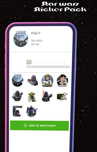 WASticker Star Wars Pack screenshot 5