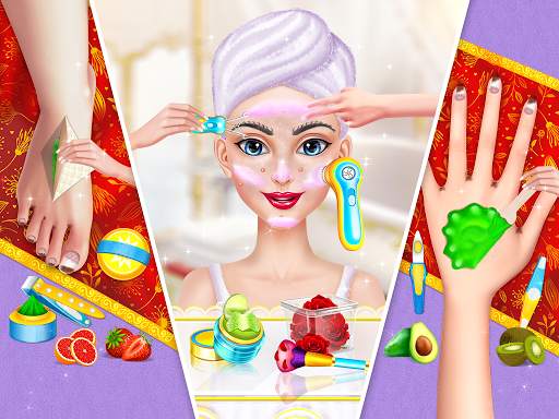 Game Makeover Pernikahan India screenshot 2