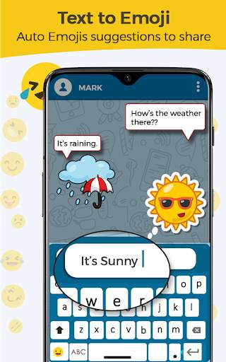 Text to Emoji Keyboard-Cute Funny Emojis for Chat screenshot 3