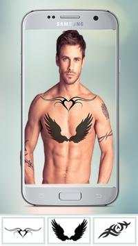 Best Men Tattoo Photo Editor: Tattoo on My Photo 2 تصوير الشاشة