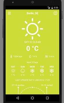 Weather Germany Free screenshot 2