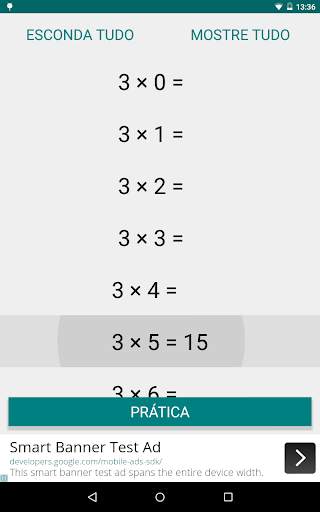 Multiplicação Memorizer screenshot 7