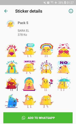 New Emoji Stickers - WAStickerApps screenshot 5