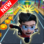 Subway Ejen Ali Runner: Run, Dash &amp; Jump - Bus 3D icon