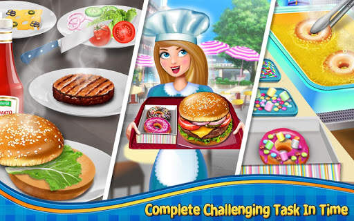 Crazy Burger Recipe Cooking Game: Chef Stories screenshot 12