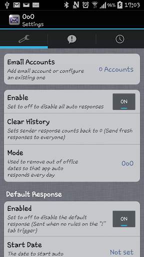 Email AutoReply OoO Lite screenshot 1