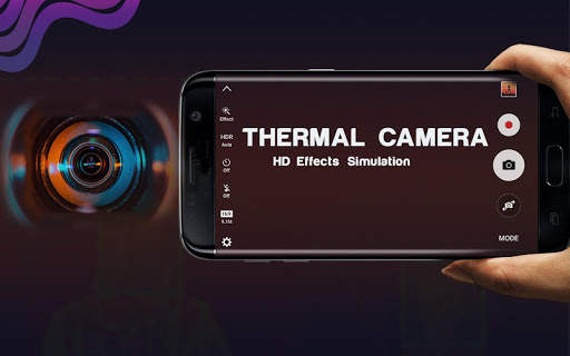 Thermal Camera HD Effects Simulation screenshot 1