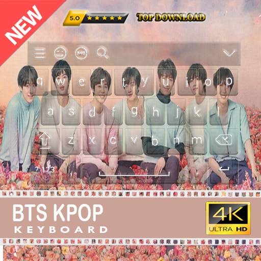BTS Keyboard Theme KPOP 2019 3.0
