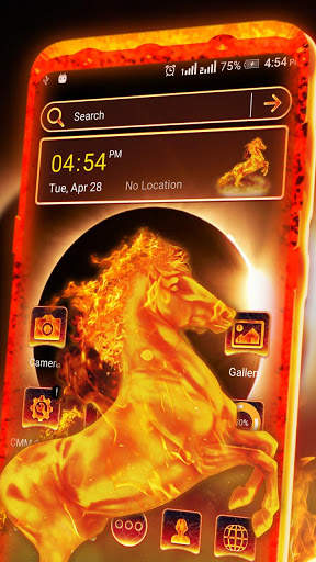 Fire Horse Launcher Theme screenshot 1