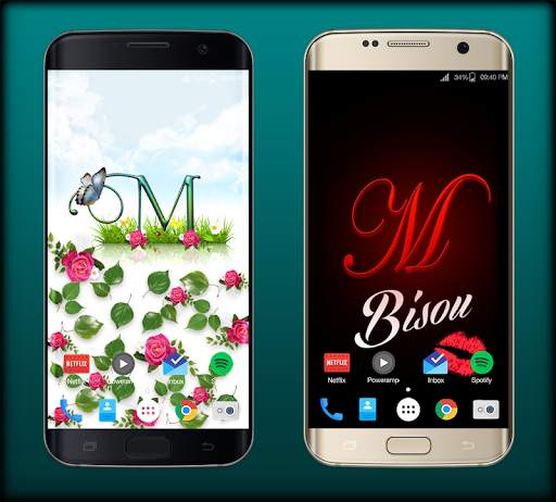 M Letter Wallpaper screenshot 3