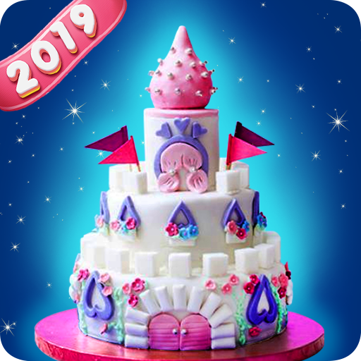Fairy Princess Castle Wedding Cake - Bake Decorate icon