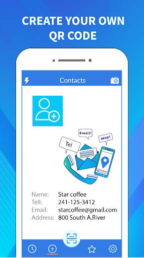 QR code reader, barcode scanner for Android screenshot 4