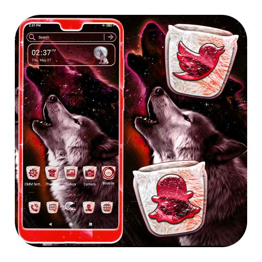 Wolf Launcher Theme 1.0