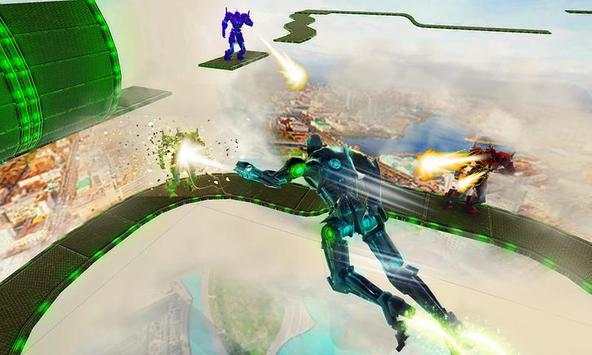 Super Flying Hero Monster Robot – Racing Simulator screenshot 3