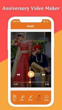 Anniversary Video Maker with song скриншот 5