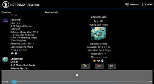 New Dance Tracks Demo скриншот 13