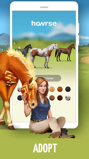 Howrse - free horse breeding farm game screenshot 1