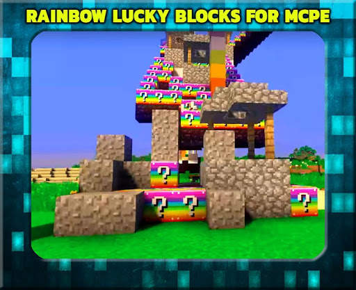 Rainbow Lucky Blocks Mod screenshot 1