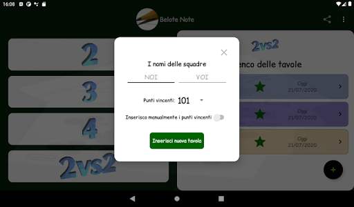 Belote Note screenshot 11