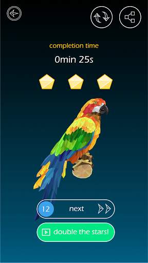 3D low poly puzzle game, rotate puzzles screenshot 6