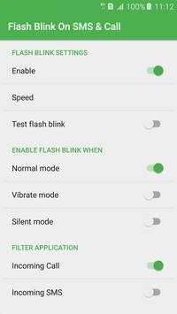 Flash Blinking On SMS & Call screenshot 2