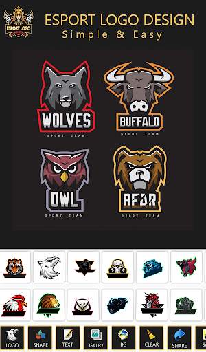Logo Esport Maker - Gaming Logo Maker 2021 screenshot 8