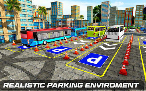 New Modern Smart Bus Parking Game screenshot 1