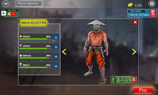 Superhero Ninja Fighting Games screenshot 3