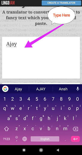 Stylish Font Maker-Generate Stylish Text. screenshot 2