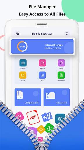 Zip File Extractor With Password - Unzip File 2021 screenshot 5