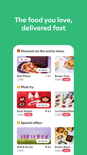 Bolt Food: Delivery & Takeaway screenshot 1