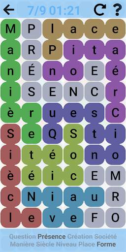 Mots Mêlés - Mots Cachés screenshot 2